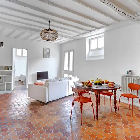 Apartment Bright 1br Near Bastille & Marais & Place Des Vosges Paris