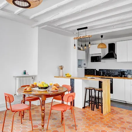 Bright 1br Near Bastille & Marais & Place Des Vosges *