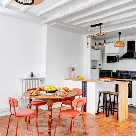 Apartment Bright 1br Near Bastille & Marais & Place Des Vosges Paris